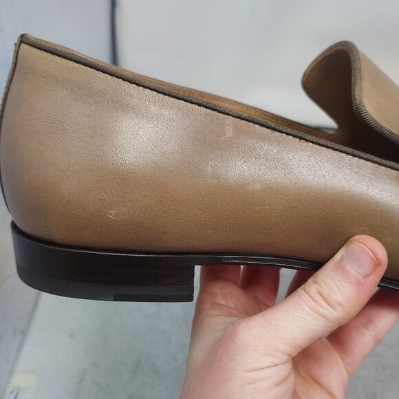 Christian Louboutin MENS Dandelion Leather Brown Roca Loafer main image 14